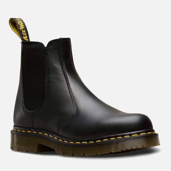 Dr. Martens Shoes - Dr. Martens women’s 2976 Black Leather Chelsea Boot-(worn twice)